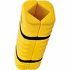 Global Industrial 42inH x 13inW Narrow Column Protectors, 4 - 6in Column Opening, Yellow 708166YL